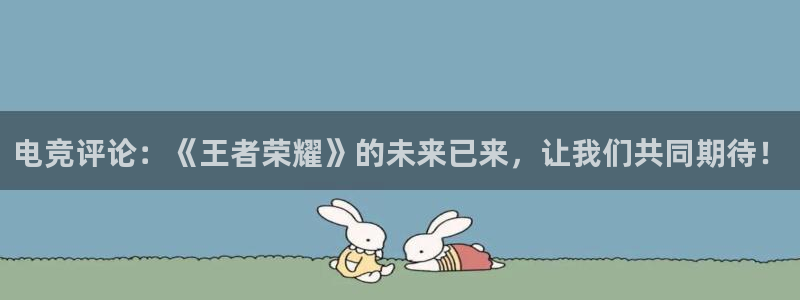 威客电竞客服：电竞评论：《王者荣耀》的未来已来，让我们共同期待！